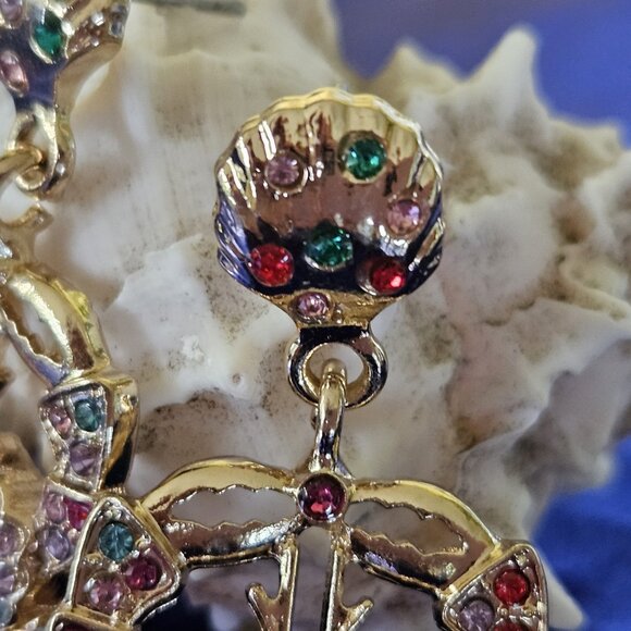 🦀🐚🪸Colorful Crab Earrings - NWOT🪸🐚🦀 - Picture 11 of 14